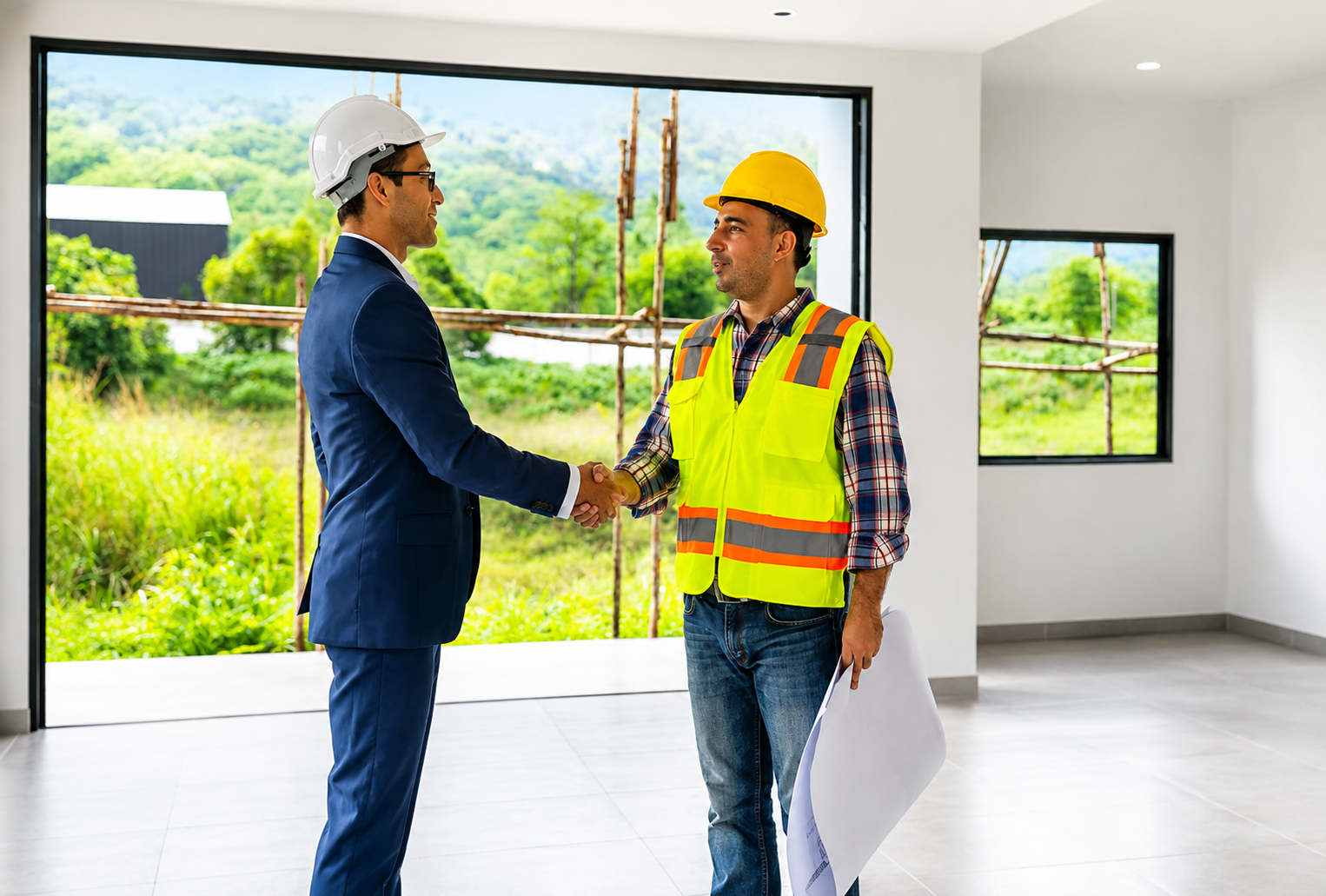 Turnkey construction project management and execution